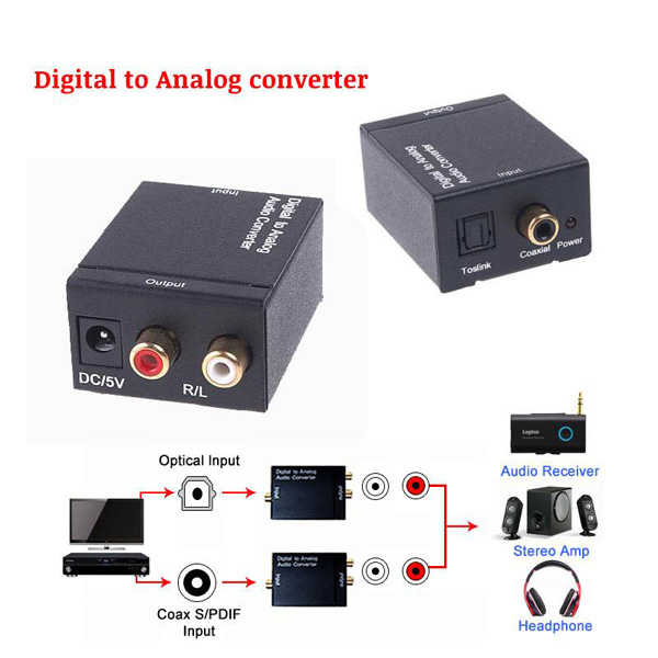 wholesale discount optical coax digital to analog audio