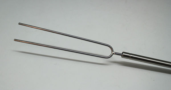 Black rotatable long extendable marshmallow fork