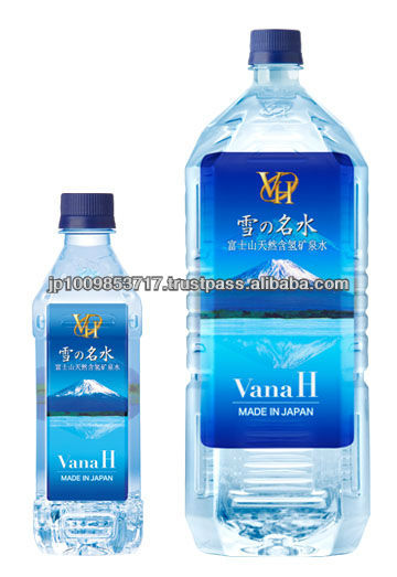 VanaH 500ml natural hydrogen water from Mt Fuji in Japan