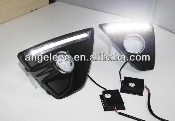 フォードフォーカス22009- 2011年間ledデイタイムランニングライトdrlledの霧twv1問屋・仕入れ・卸・卸売り