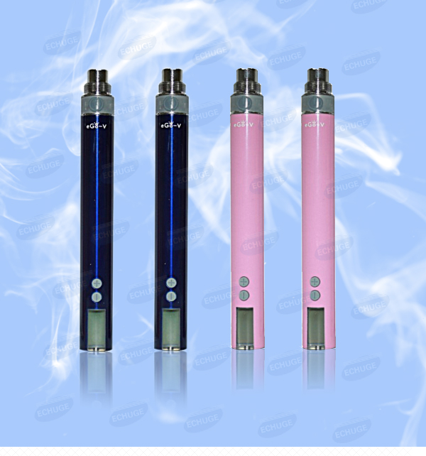 Rechargeable ego vv lcd variable voltage battery e cigarette best battery