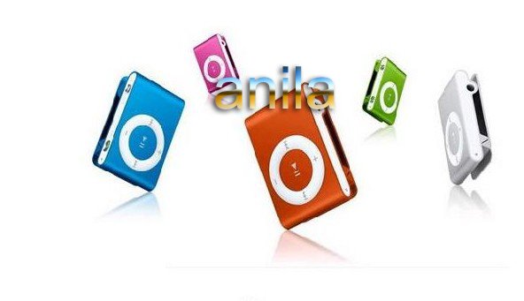 5pcs/lot MP3 Player with Clip control 8 color support 8GB Micro SD(TF) card slim mp3 players ^_^anila^_^Free Shipping