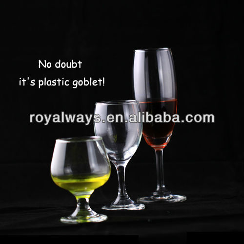 Promotional high quality cheap household party elegant red wine glass