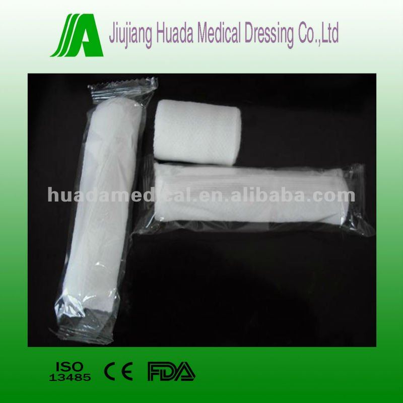 CE,FDA,ISO13485 Approved Medical X-ray Detectable Cotton Gauze Bandage