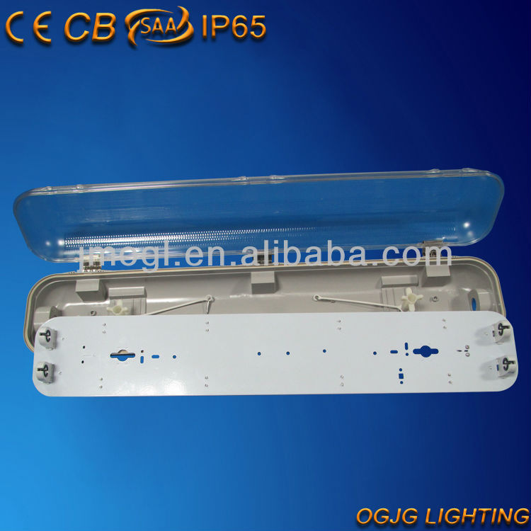 Ip65 2x36 Waterproof Led Housing,T8 Fixture Without Ballast Tuvsaa