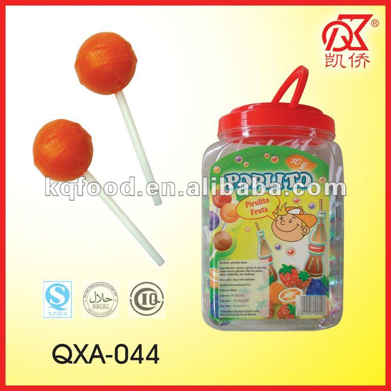 10g Colorful Fruity Pop Crystal Lollipop