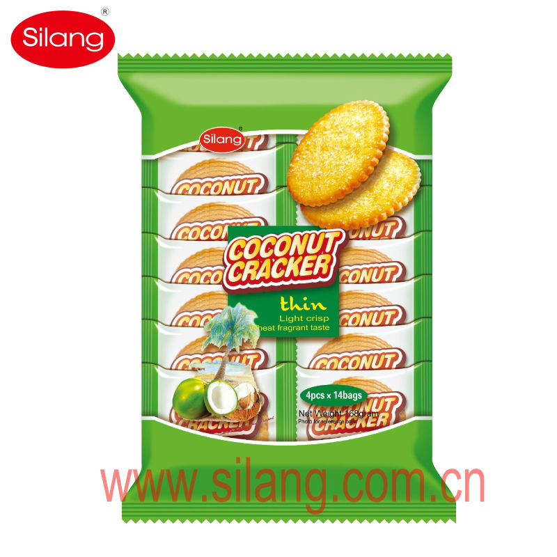 Crisp Coconut Thin Biscuits