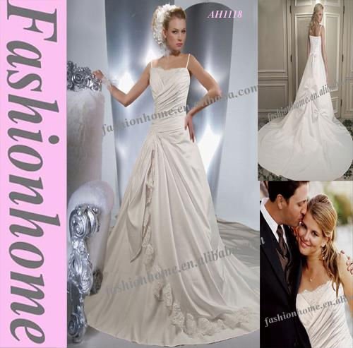 Crystal wedding dress sash wedding dresses bridal dress AH1118