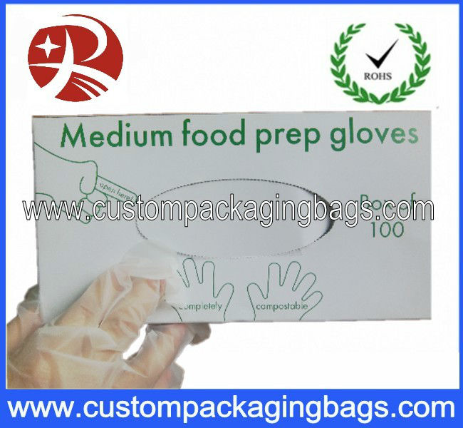 compostable 100% biodegradable Disposable plastic gloves for food service