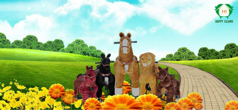 こんにちはen71子供の動物の子供のための機械的な馬のtoyes問屋・仕入れ・卸・卸売り
