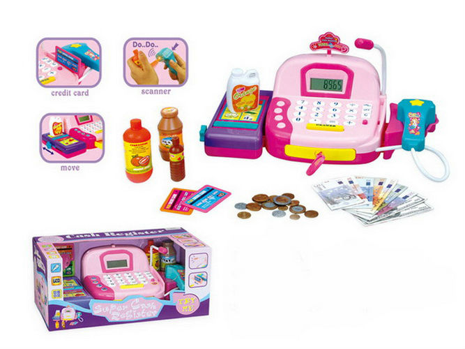 Electric Toy Cash Register For Kids,Cashier Toys/cashier Machine Toys