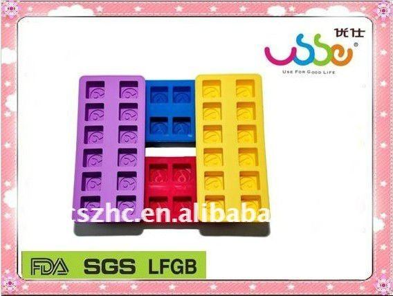 Custom Various shape silicone ice cube tray