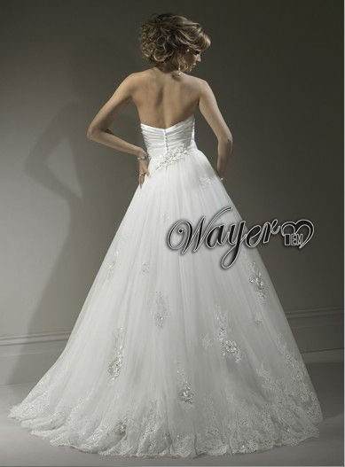 2011 New Arrival Classic Luxury Hot Puffy Wedding Dresses HLWD2330