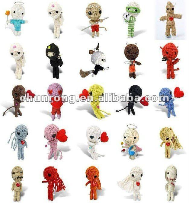 キューピッド人形; かなりスタイル文字列の人形; 手作りラッキーブードゥー教人形問屋・仕入れ・卸・卸売り