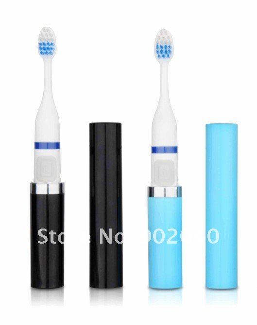 Free shipping 10 pcs Ultrasonic Electric Toothbrush/travel gift set