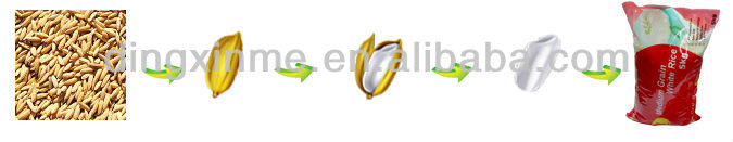 Full Set of Rice Milling Line Complete Set Rice Mill Equipments
