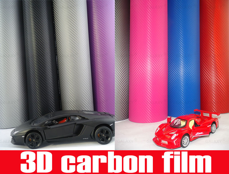 Red Wine 3D carbon fiber car wrapping film