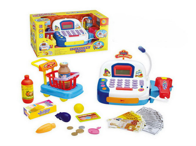 Electric Toy Cash Register For Kids,Cashier Toys/cashier Machine Toys