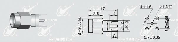 smaオスコネクタ、 pcb、 rfコネクタ、 smaコネクタ仕入れ・メーカー・工場