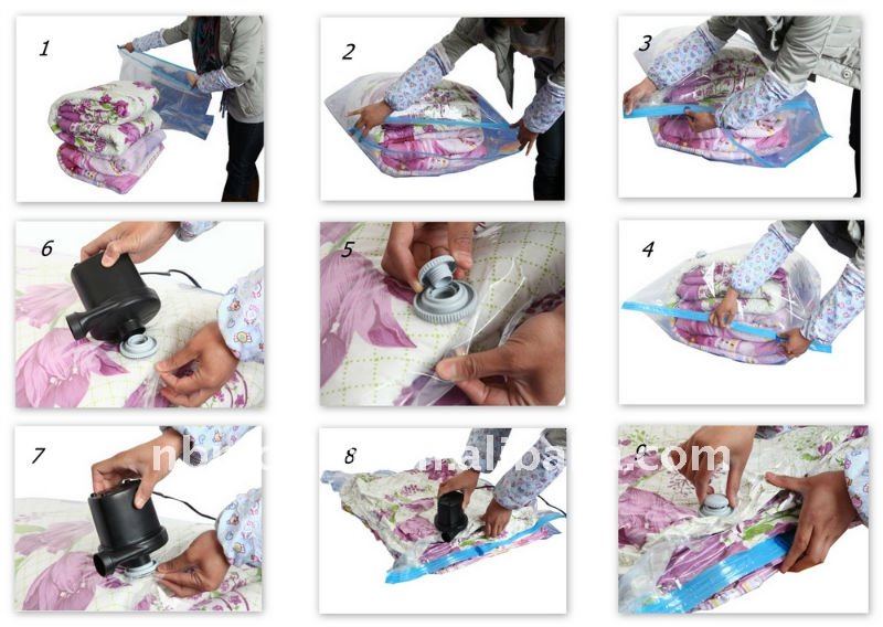 vacuum space bag use manual