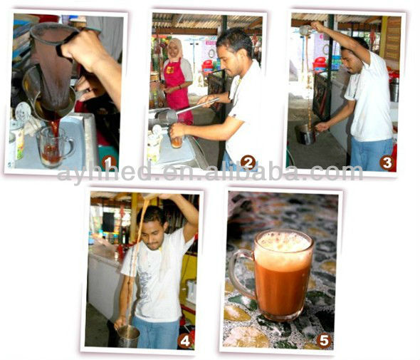 hot sale traditional pulled tea/teh tarik afternoon tea