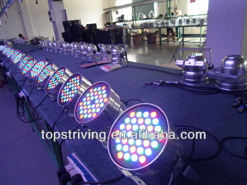 rgbwledparライト10mmプラスチック材料を有するメガledステージパフォーマンスライトパーrgbw仕入れ・メーカー・工場