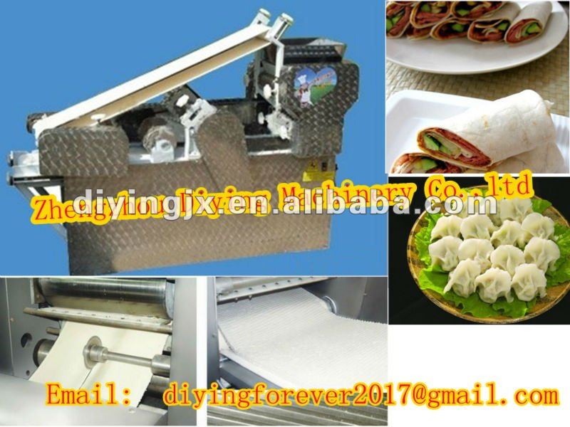 Round Dumpling skin making machine/ dumpling wrapper machine