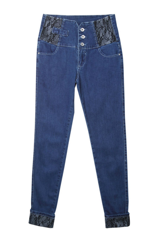 2013 new arrival fashion design 100 cotton fashion lady skinny jeans LJ012