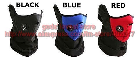 free shipping + Bike Motorcycle Ski Snow Snowboard Sport Neck Winter Warmer Face Mask New blue