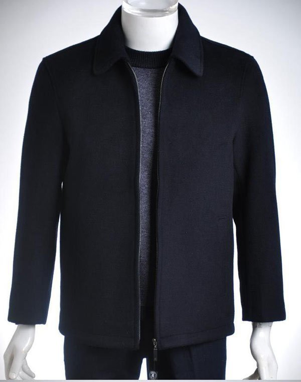 Free Shipping Windproof Men Business Jacket Turn Down Collar Gentlemen Casual Short Coat Men Coat Male Jacket MJ0104-1