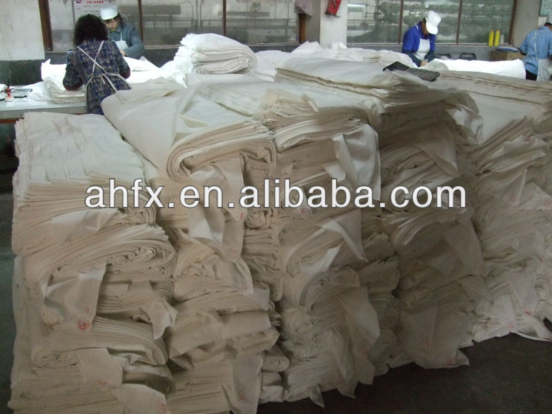 綿100％布団用生地/100％灰色の綿の布/問屋・仕入れ・卸・卸売り