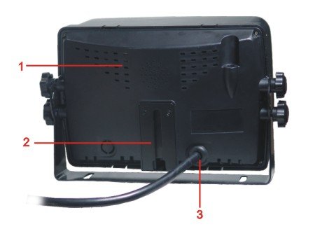 7インチ液晶防犯ディスプレイ(MO-121D)問屋・仕入れ・卸・卸売り
