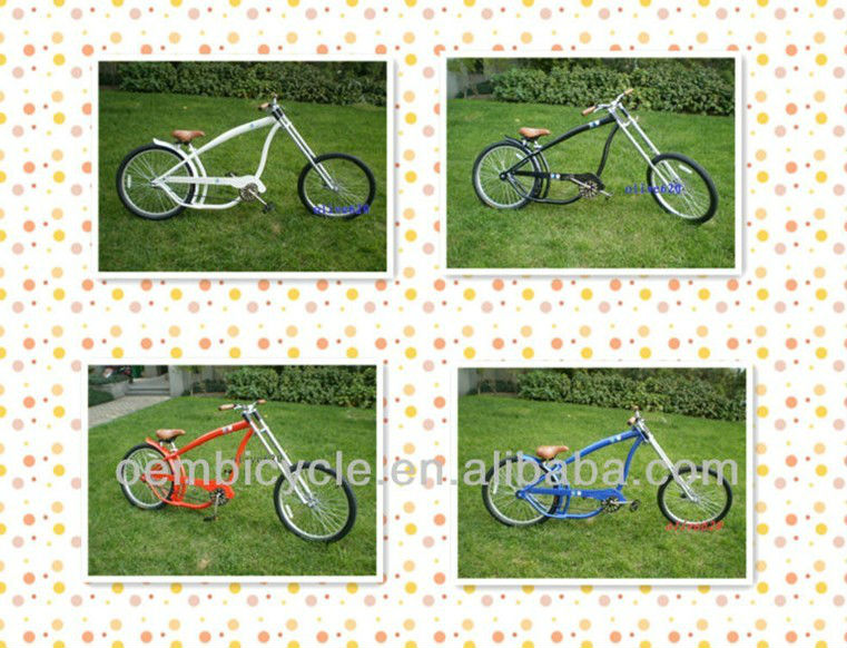 カラフルなフレーム大人チョッパー バイク自転車 24 インチ ハイブリッド ホット販売問屋・仕入れ・卸・卸売り