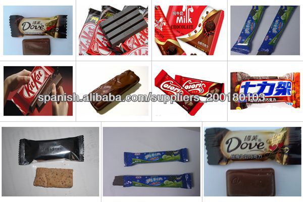 Shanghai Full Automatic chocolate bar flow packing machine /86-13916273508