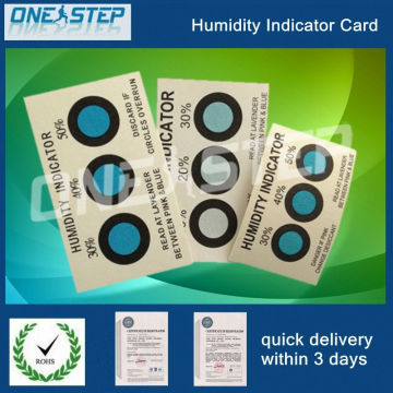 ICのパッキング、ICの乾燥したパッキングラベル、湿度指示剤のラベルのための湿度指示剤カード、問屋・仕入れ・卸・卸売り