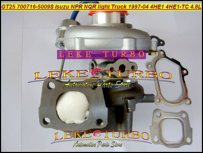 GT25 700716-5009S turbo TURBINE turbocharger for Isuzu NPR70PL NQR light Truck Engine 4HE1 4HE1-TC 4.8L 1997-04 (1)