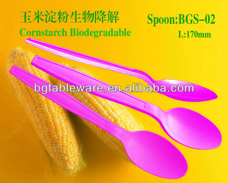 PSM bioplastic corn starch cutlery,China BiGui price supplier 21food