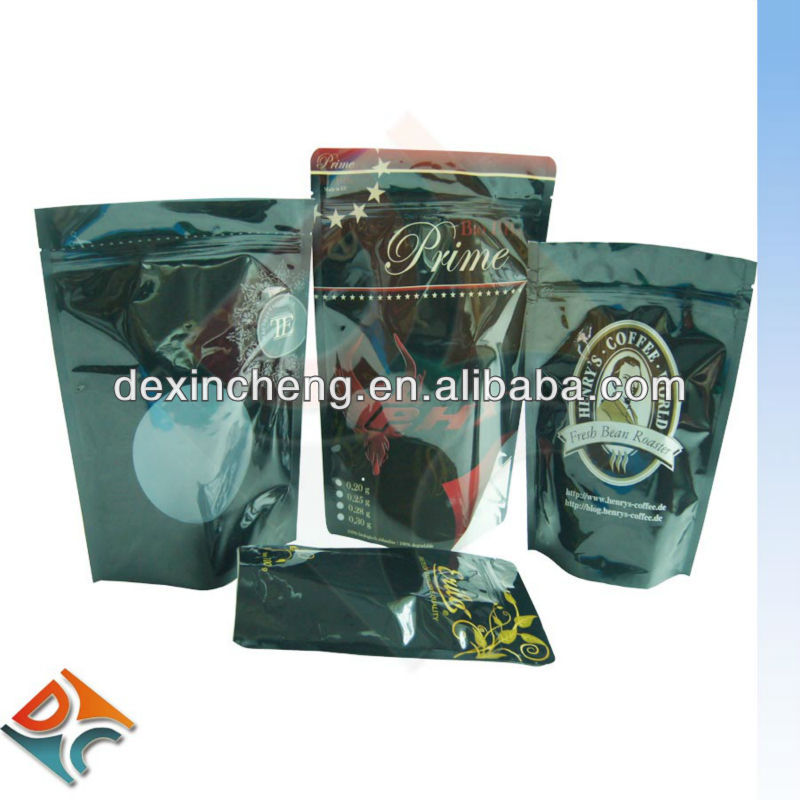 Tea Bag With Zipper In Stand Up Pouch Style