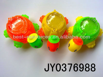Pull Back Cartoon Turtle Candy Toys