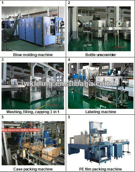 Pure water bottling machine