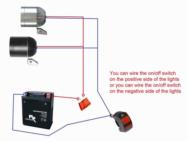 Lddczenghuitec Moto Led Work Spot Light 35w 3500 Lumen 4 Cree Chip Xml T6 Led Motorcycle Driving Light 12v With Automatic