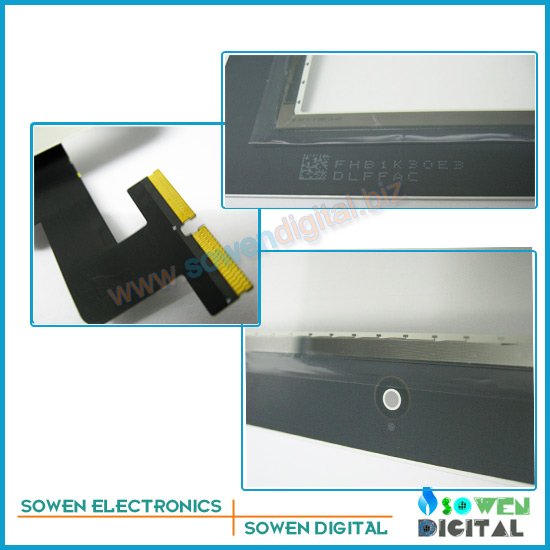 Touch screen for ipad 2 digitizer Touch panel White or Black,OEM digitizer 1set 3M adhesive Free, Free shipping,Best quality