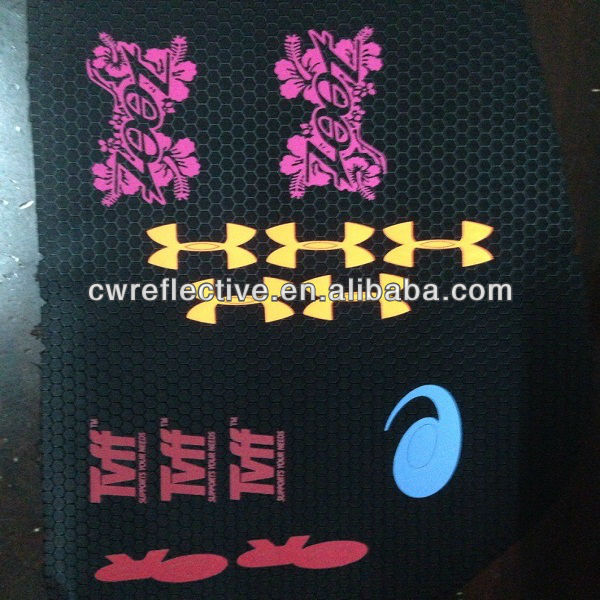 Reflective ink screen printing powder