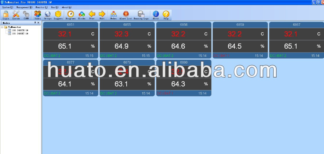data logger ethernet IP temperature data logger with email /sms /audio /power off alarm functions仕入れ・メーカー・工場