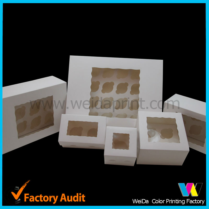 recycles cupcake box,custom made cake decorations