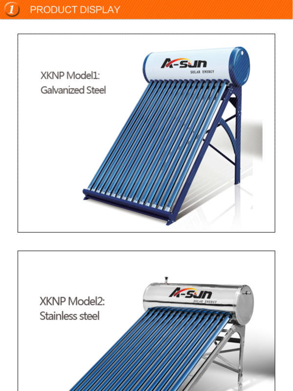 ベストセラーのステンレス鋼を購入300lheaterrrポータブルコンパクトな太陽熱温水問屋・仕入れ・卸・卸売り