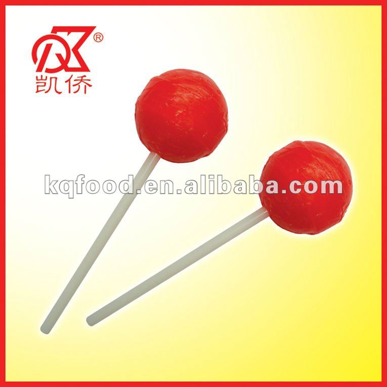 11g Halal Colorful Ball Shape Fruit Pop Lollipop