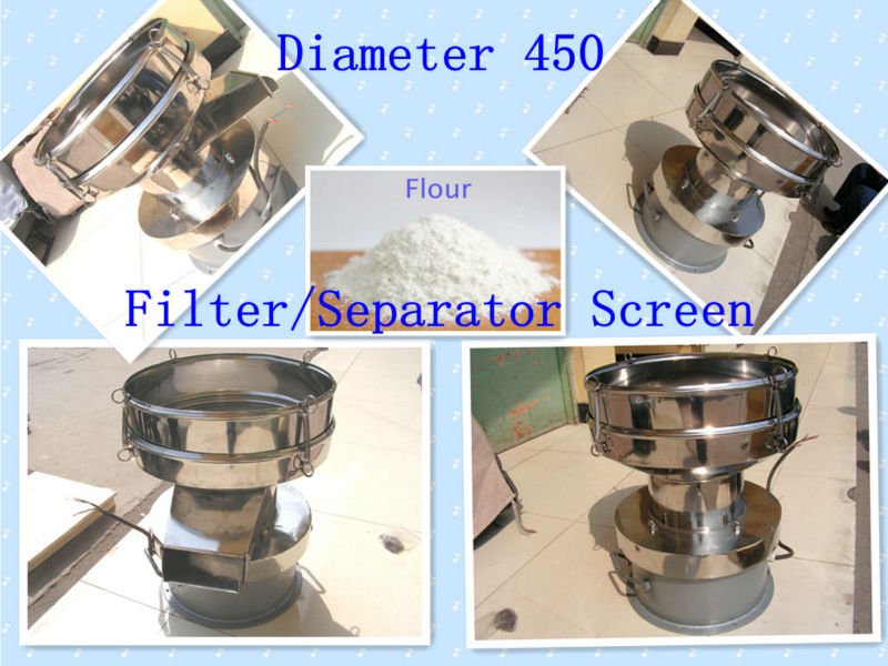 Vibration Motor Cocoa Powder Filter Screen Equipment
