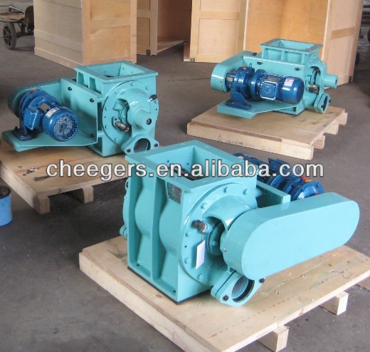 rotary feeder airlock with back plate&Feed dosing mixing batching systems