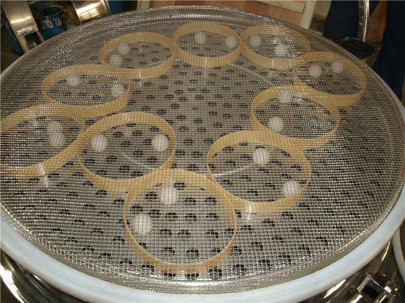YongQing S49 series stainless steel materials circular vibrating screen sieve for black pepper and seasonings
